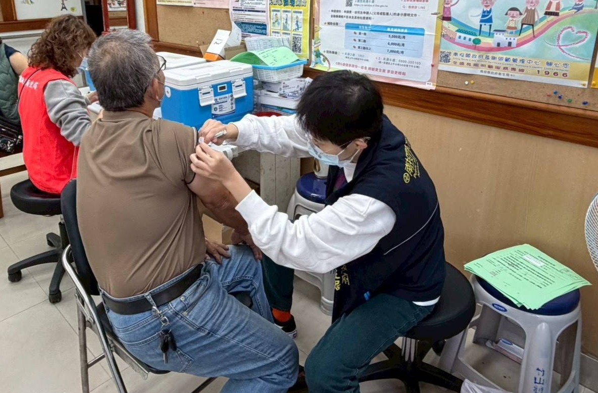 民眾接種