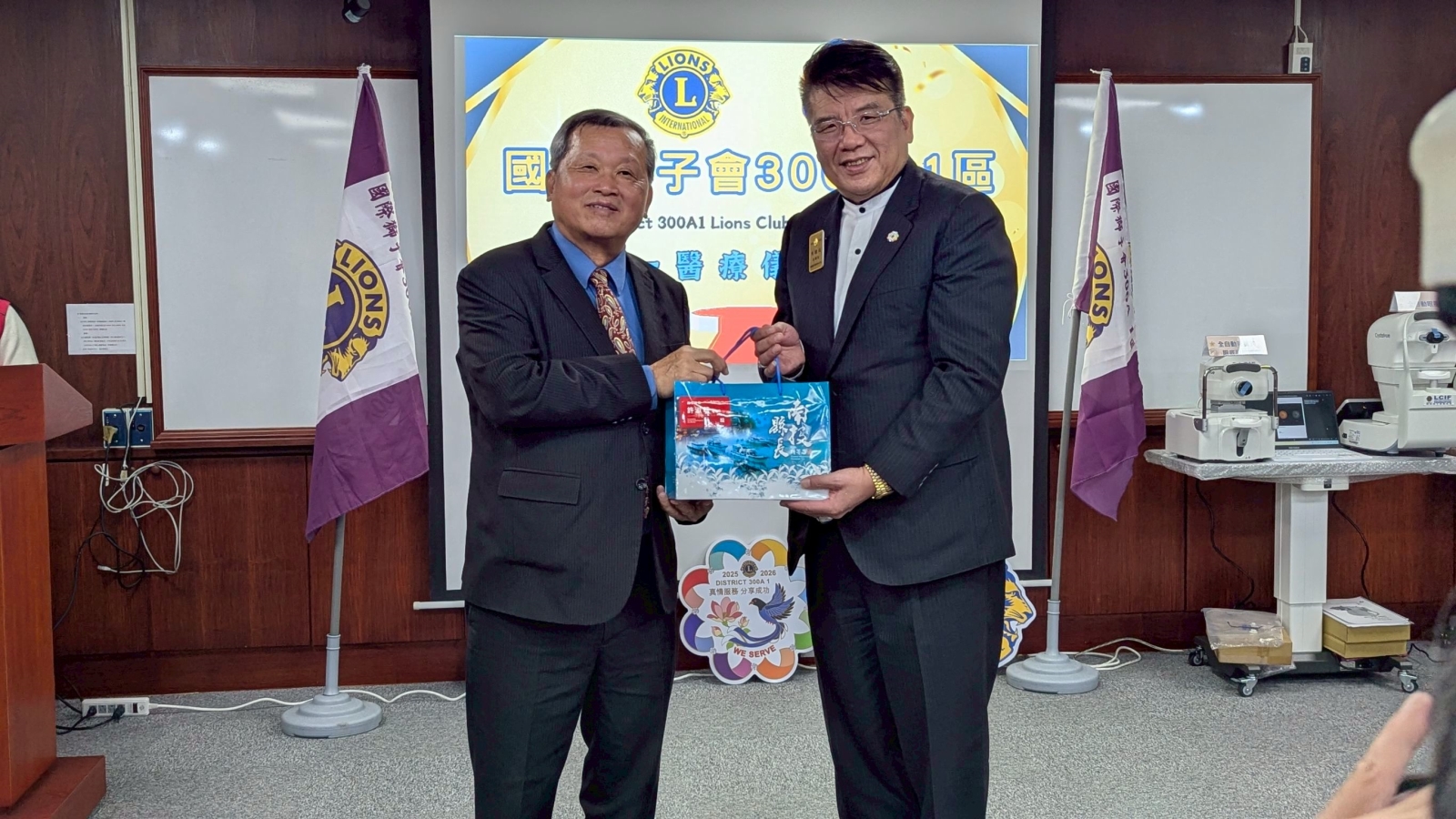 提升偏鄉視力照護! 南投引進獅子會捐贈的先進眼科設備