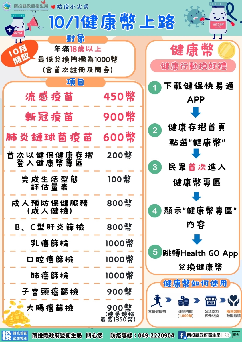 健康幣疫苗