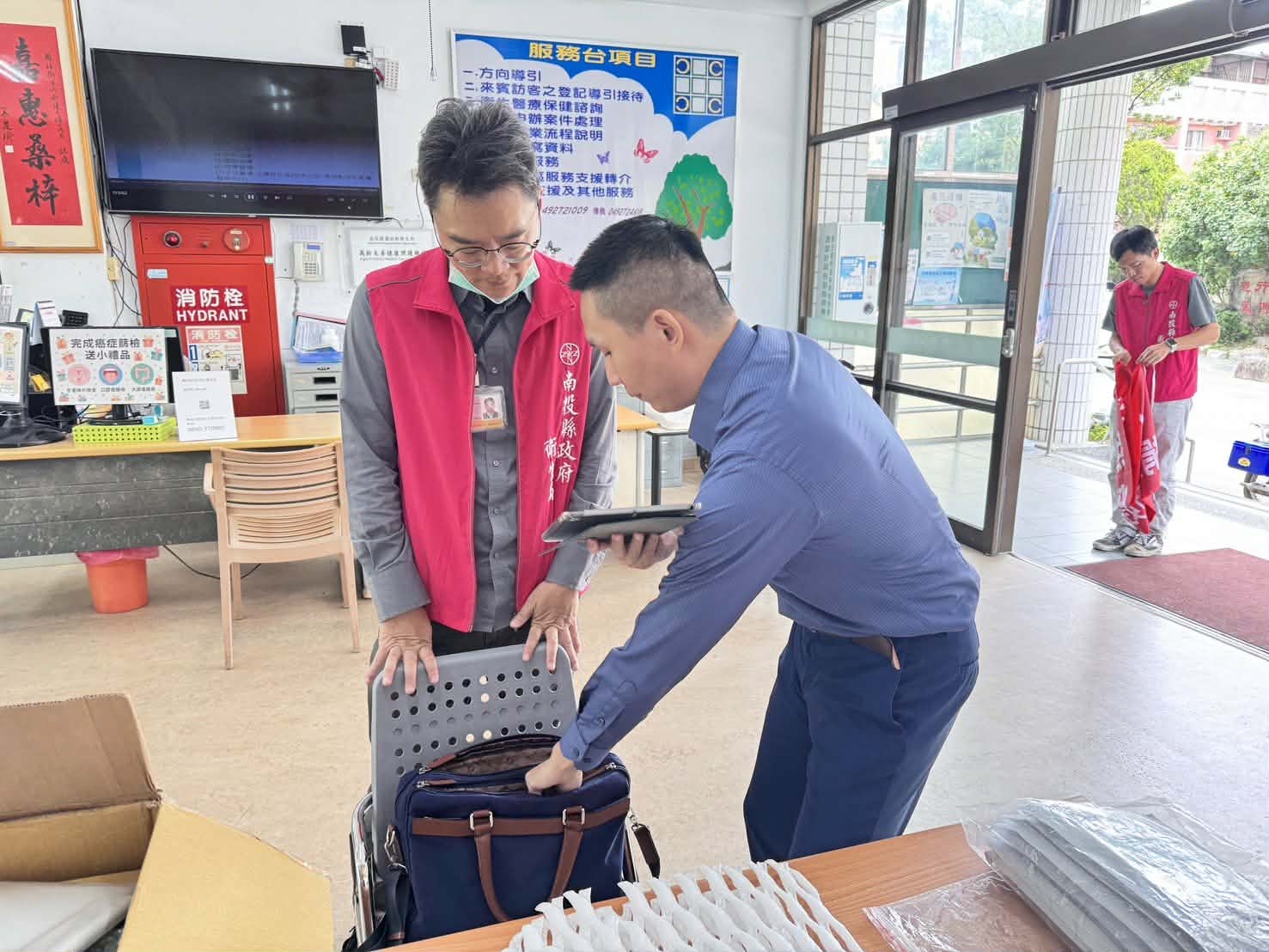 善心團體有愛迎福心想事成社團捐贈心電圖設備-提升國姓鄉偏鄉醫療量能