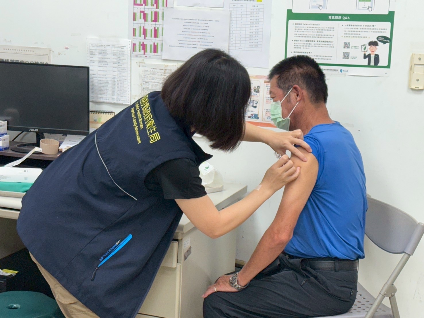民眾接種照片
