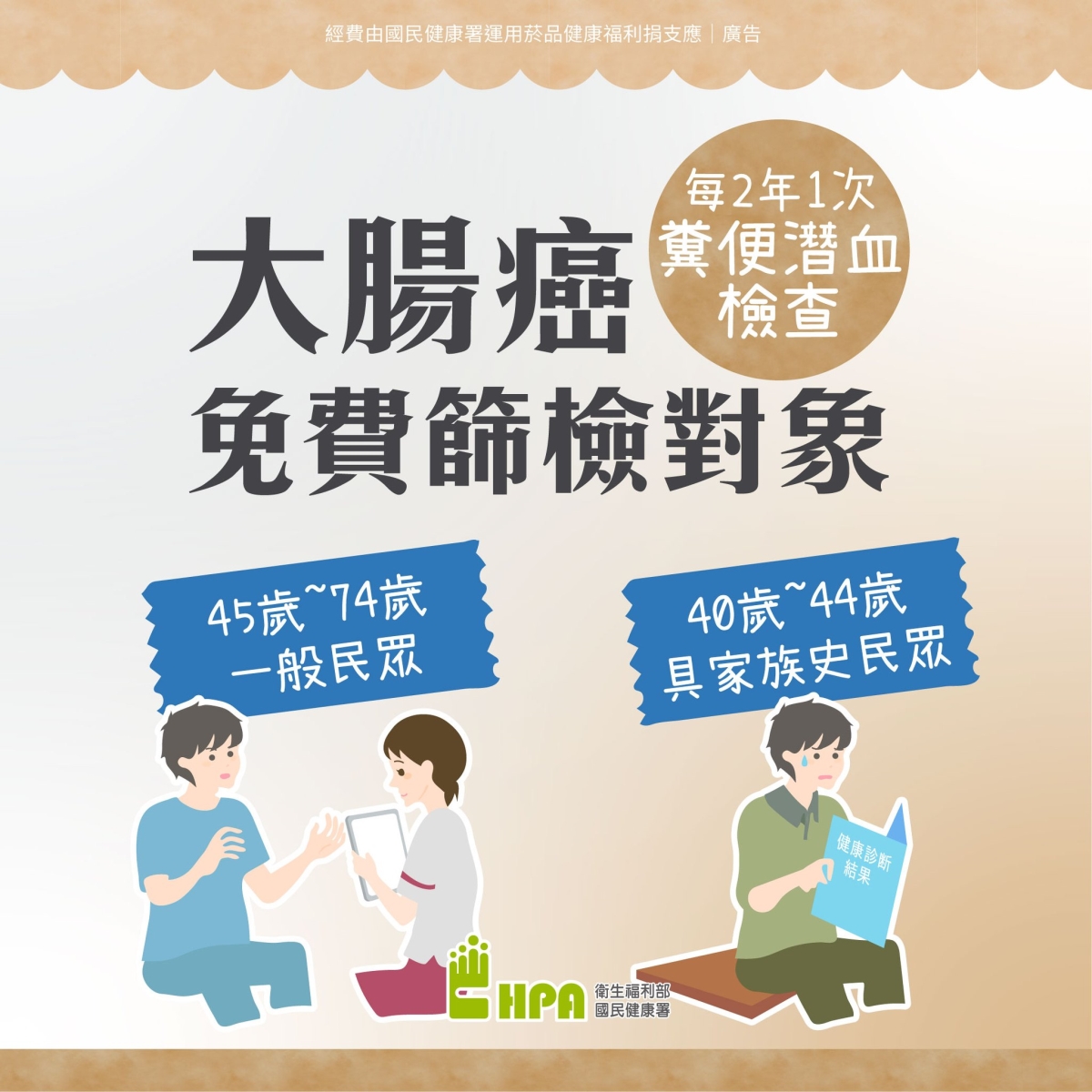 大腸癌篩檢條件