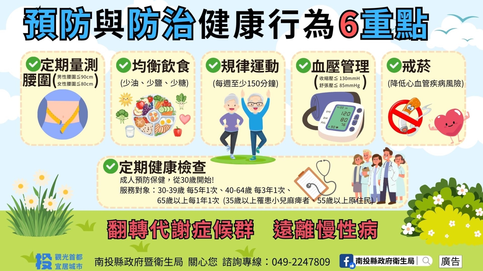 預防6重點